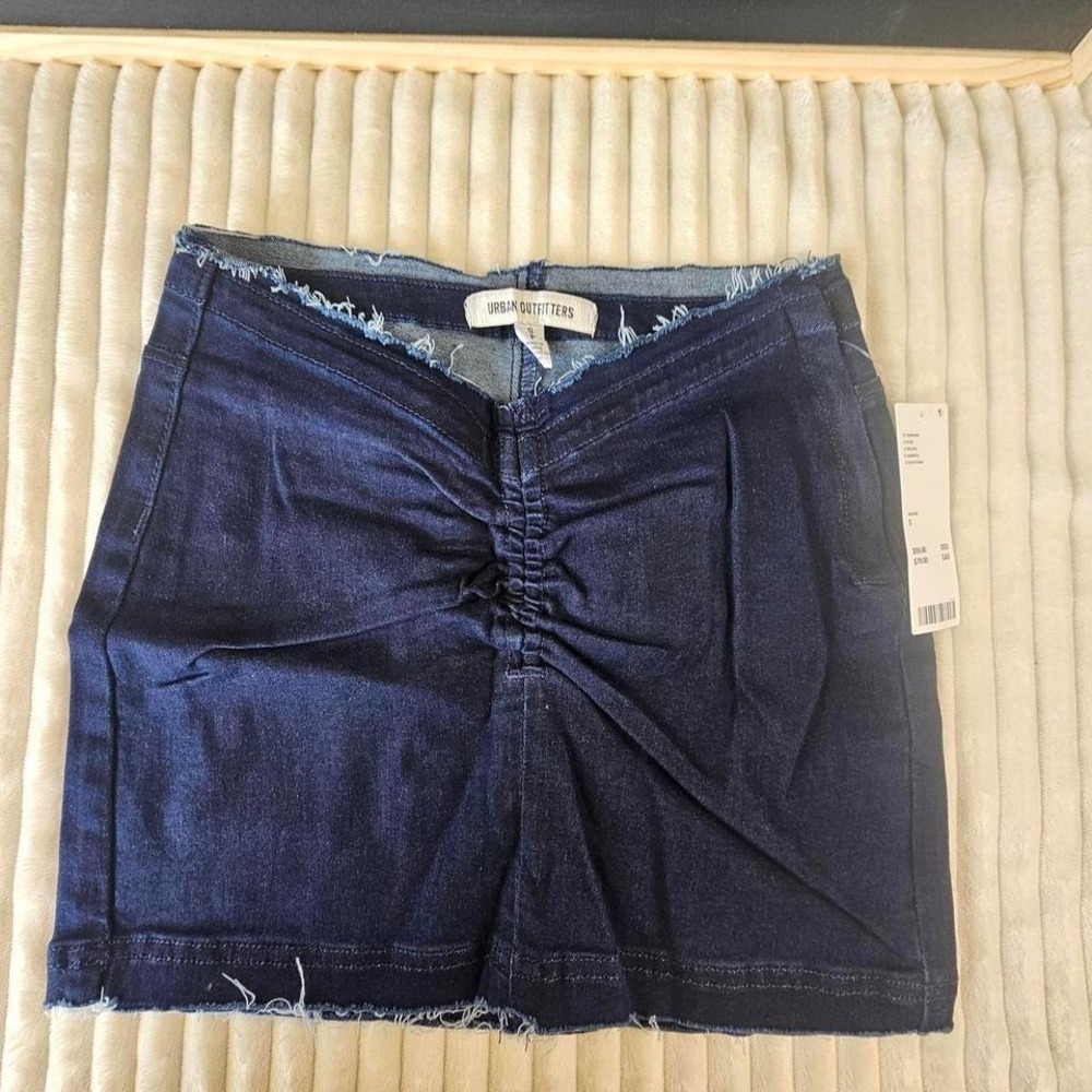 Urban‎ Outfitters Women's Mini Skirt Size Small Denim Blue Jean